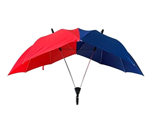 AMYSTY Regenschirme Sturmfest Schirm Schwarzer Zwei-Personen-Regenschirm...