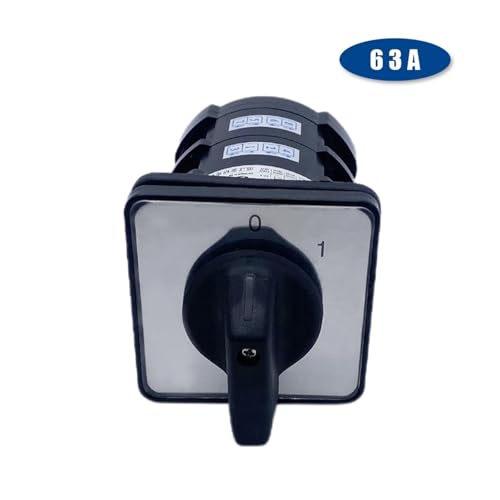 Interruptor de leva de corte con dos polos y capacidad de 60 A 2