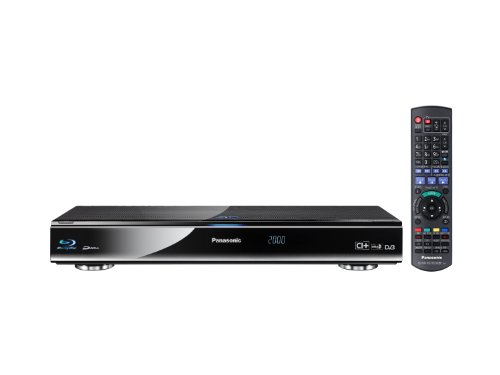Panasonic DMR-BST800EG 3D-Blu-ray-Recorder (500GB, 2x CI Plus, WLAN, Skype, 2x USB Eingang) schwarz