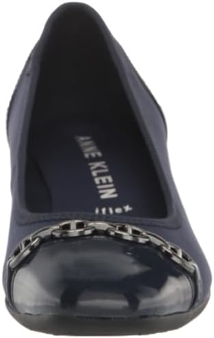 Anne Klein Women's Webster Pump, Navy Multi, 7 | Image 1