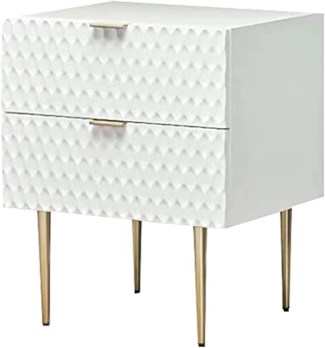 Table de chevet nordique bois laqué pour une chambre cocooning