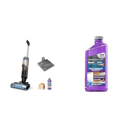 Image of Shark WD261 HydroVac MessMaster Wet Dry Vacuum Cleaner, Cordless, 3-in-1 Vacuum Mop All in One & Self-Cleaning System HydroVac Multi-Surface 33-Oz. Concentrate