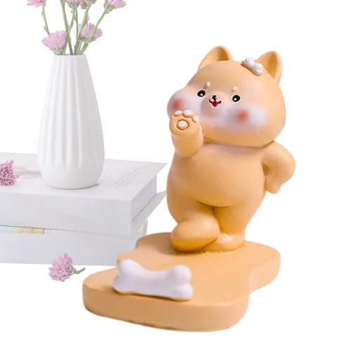 Supporto per telefono per - per cellulare fantasioso per supporto per regolabile per in resina con statua animale per