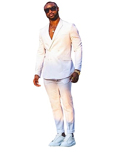 Costume deux pièces ajusté anti-plis veste pantalon smoking chic Ulnomio