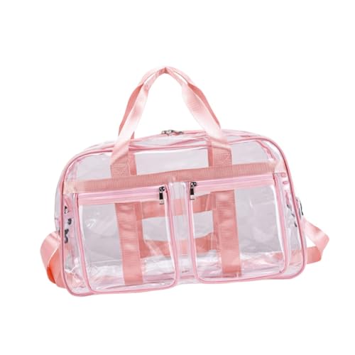 Clear Tote Bag Lightweight Shoulder Bag for Travel Concert Beach Music Festival - Main Image