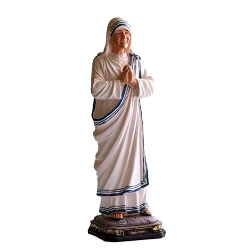 moicla Mother Teresa of Calcutta Resin Statue - 11.5" Catholic Figurine | Estatua Madre Teresa de Calcuta, Figura Catolica, Resina