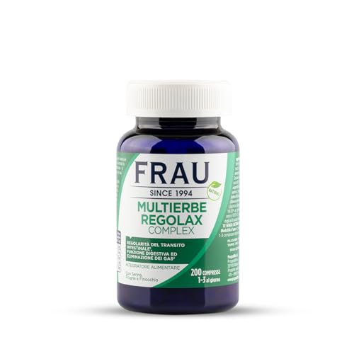FRAU Multierbe Regolax Complex 200 Compresse da 500 mg, Integratore