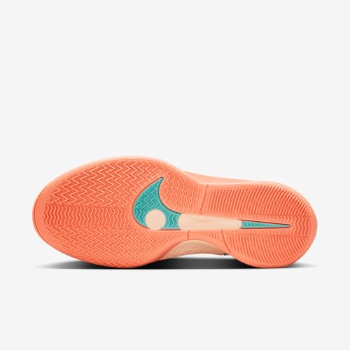 Nike Sabrina 2 Basketball Shoes (FQ2174-801, Apricot Agate/Washed Coral/Washed Teal/Light Bone)2