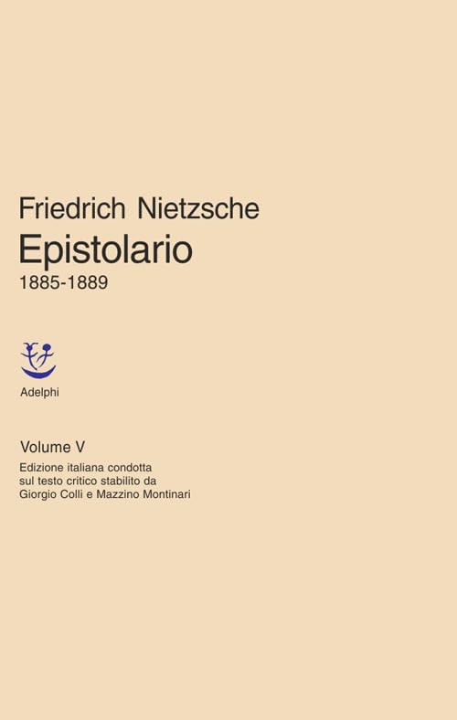 Epistolario. 1885 - 1889 (Vol. 5)