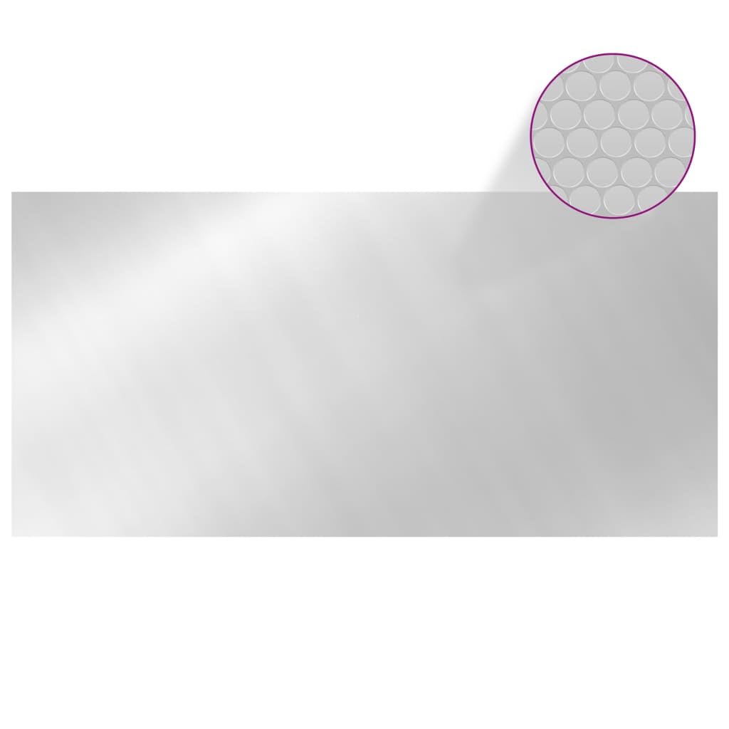 Telo di copertura per piscina, 450 x 220 cm, in polietilene, resistente alle intemperie, protezione del pavimento, telone isolante per trattenere il calore in estate e inverno