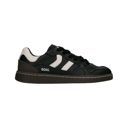 Coolway Zapatillas Negras Goal Black Leather