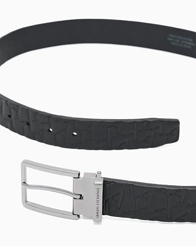 Armani Exchange mens Liam All Over Logo Belt2