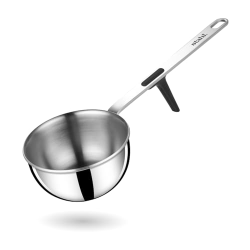 Stahl Artisan Triply Stainless Steel Tadka Pan,Induction pan, 230...