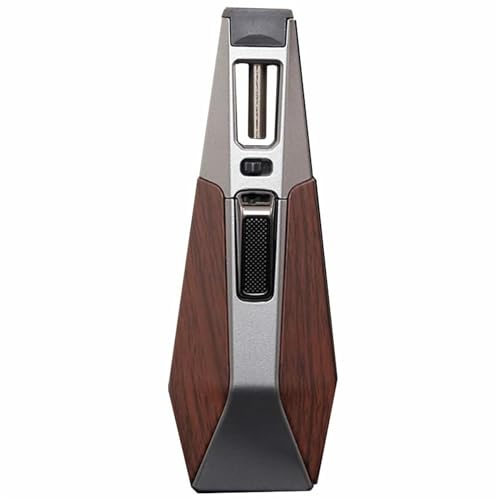 Encendedor portátil azul llama ajustable, recargable