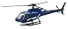 NewRay 1:43 Sky Pilot Eurocopter As350 Police Diecast Aircraft,,