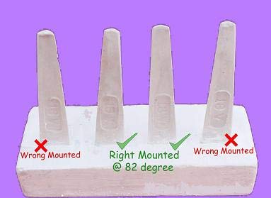 PYROMETRIC CONE NUMBER 9 MELTING TEMPERATURE 1280 °C (50 CONES)-picture-13