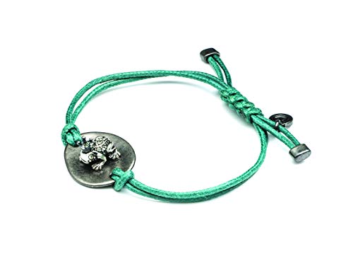 OneButton Rana en Lilypad Shamballa Pulsera
