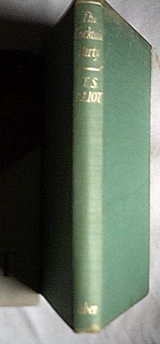 The cocktail party : a comedy B001P1PYR2 Book Cover