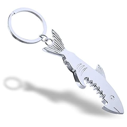 Fish Shape Keyring Bottle Opener by KORQU Cover