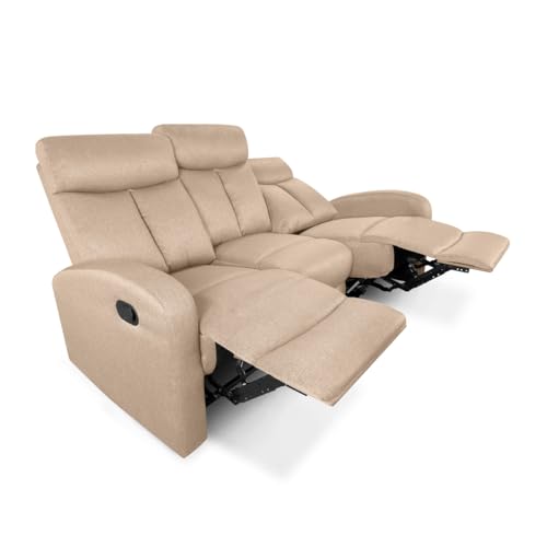 Sofás 3 Plazas Reclinables Marca Homey