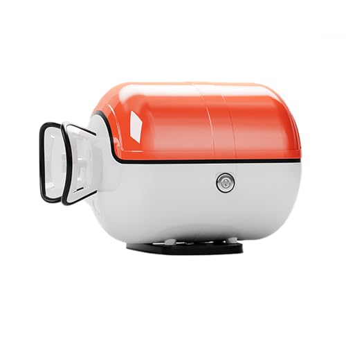 バイク用 リアボックス トップケース 33L トップケース 軽量 防水 防塵 通勤 通学 配達 デリバリー 防犯対策 大容量 着脱可能 自転車/バイク リアボックス バイク 収納ボックス ヘルメット収納 原付 スクーター (オレンジ/ホワイト)