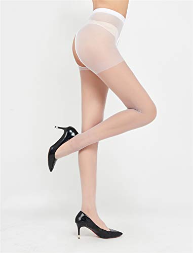 Image of Sexy Pantyhose for Women Thigh High Stockingssheer Control Top Pantyhose