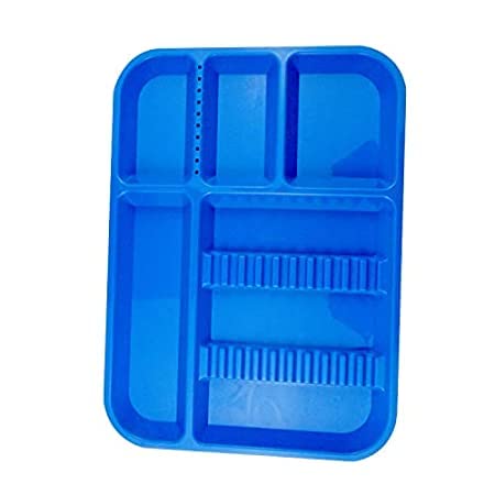 Gold Cura Dental | Big Plastic Instrument Tray | Colour: Dark Blue (B0BZ88FQ4J) Amazon Price History, Amazon Price Tracker