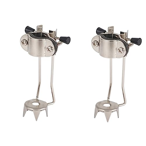 CONGARTENO 2pcs Heavy Duty Trekking Sticks Ice Grippers for Winter Hiking Walking Poles Snowshoeing Poles for ICY Roads