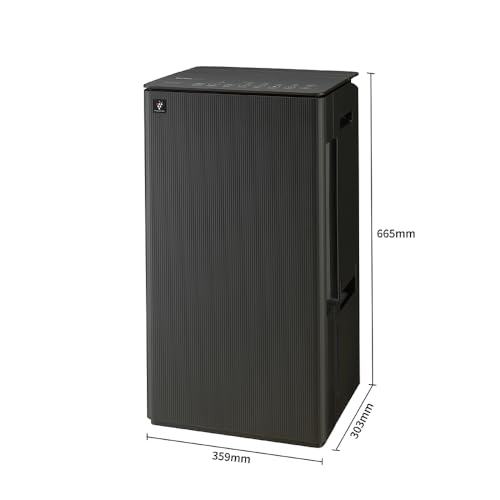 Image of SHARP dehumidifier with Air Purifier I Dual louver, Plasmacluster Tech, VOCs I Absorb Moisture I Clothe Dryer I shoes drying I HEPA+Deo+Pre-Filter I Coanda Air Flow I Area Covers 830 ft. (Black)