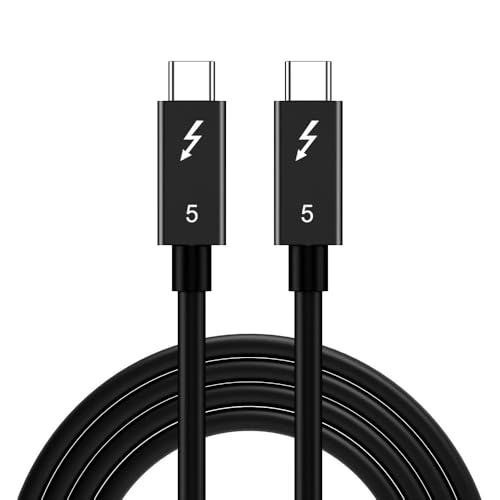 Câble Thunderbolt 5 USB-C pour connecter votre écran 8K au bureau