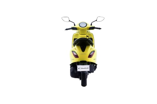 Image of Chetak C3001 by Bajaj Auto High Speed Electric Scooter with charger - Lime Yellow - Ex-Showroom