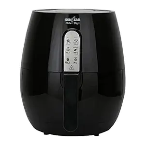 KENSTAR Air Fryer Aster Digi 1500 Watt Frying Basket, 7 Pre-Sets Rapido Crisp Technology with Recipe Book