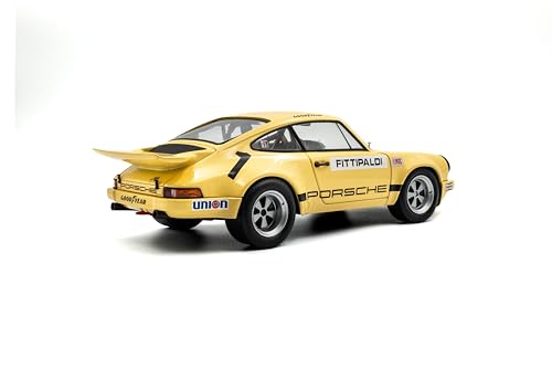 Solido Porsche 911 IROC escala 1:18 amarillo miniatura 3