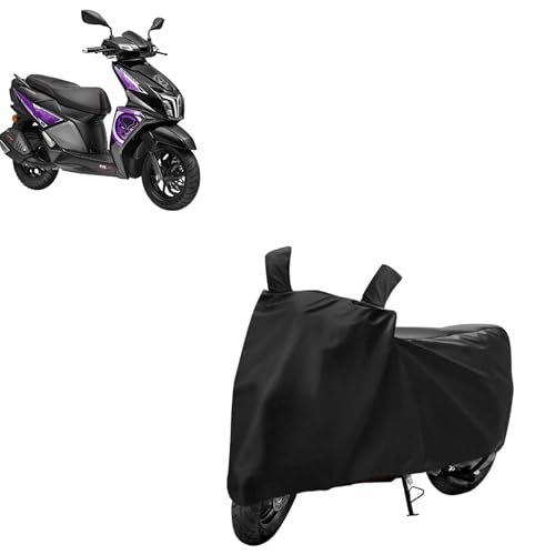 Image of Kerwa Waterproof Bike Cover Compatible with TVS Ntorq | Dust Proof, UV-Resistant, Mirror Pocket with Windproof Buckle Strap