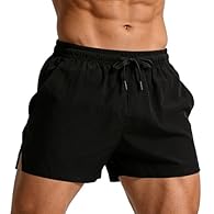 【Quick Drying Fabric】Lightweight, breathable fabric quickly wicks sweat, providing superior comfort and durability. 【Running Shorts】Made with lightweight, breathable, soft, and quick-drying nolon fabric, these shorts keep you cool and comfortable eve...