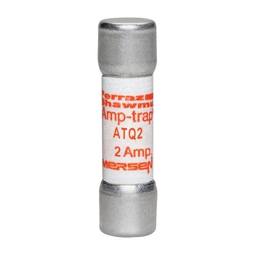 ATQ2 Amp-trap ATQ2, 2A, 500V AC, Time Delay, Ferrule Fuse