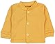 TupTam Baby Mädchen Jungen Strampler mit Langarmshirt Aufdruck Spruch 2 teilig, Farbe: Biene Gelb/Streifen Grau, Größe: 56