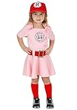 A League of Their Own Toddler Dottie Baseball Costume - 2T