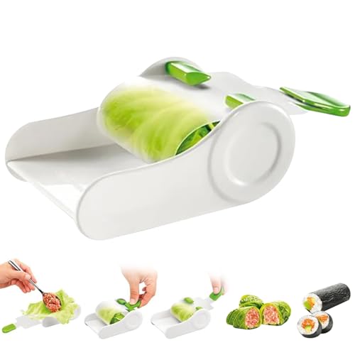 Grape Leaves Roller DIY ABS Sushi Roll Maker Manual Spring Roll Maker For Beginners Kids Stuffed Cabbage Egg Roll Maker