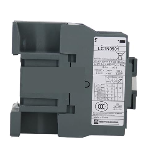 Contacteur CA 9A LC1N0901 220V 50Hz relai de commande D3N - 3
