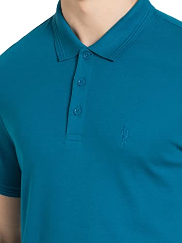 Image of Jockey 3912 Men Super Combed Cotton Rich Solid Half Sleeve Polo T-Shirt