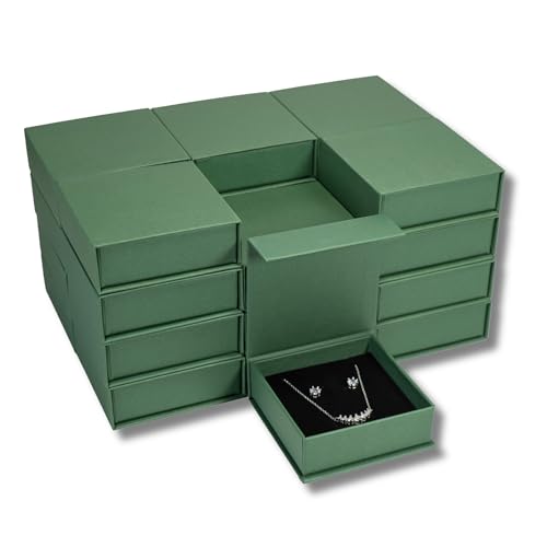 JPB Jewelry Box Magnetic Jewelry Gift Box with Velvet Foam