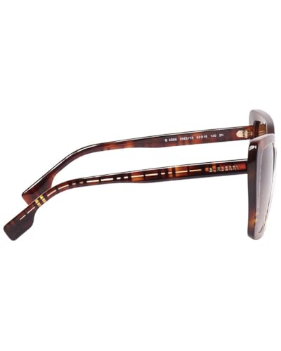 BURBERRY BE4366-398213 Sunglasses Top Check/Havana w/Brown Gradient 55mm2
