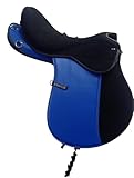 ZOHAM EQUESTRAIN Synthetic Endurance English Horse Saddle – Lightweight Status Riding Saddle – Comfortable & Durable Equestrian Gear for Training, Trail, and Competition