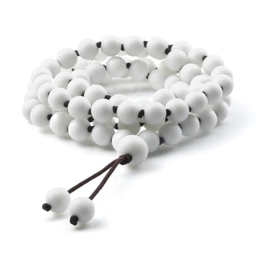 Bracelet de perles 8 mm extensible tressé pour éviter les allergies