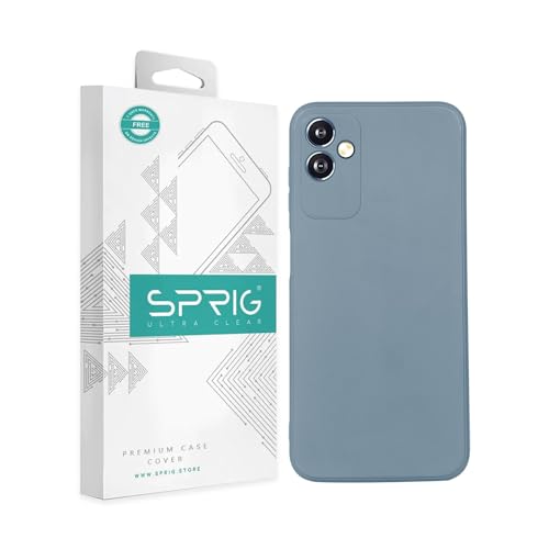 Image of SPRIG Compatible with Samsung Galaxy F14 5G Phone TPU Basic Premium Back Cover Drop Tested Shock Proof Mobile Case for Men, Women, Boys and Girls with Camera Protection (Lavender Grey)
