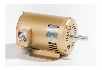 Baldor Electric, EM3211T-G, 3HP, 1765RPM, 3PH, 460V;230V, 182T Frame, Standard Flange, Foot Mount, Open, Motor w/Aegis Shaft Grounding Ring