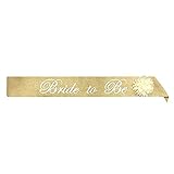Bride To Be Burlap Sash for Hen Party Bridal Shower-Bachelorette Sash, Wedding Party Favors Accessories Decorations