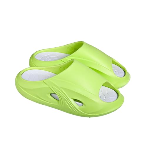 Men's Slide Comfortable Sandals with Arch Support,Non-Slip Breathable Durable Sole Shock-Absorbing Indoor Outdoor Lightweight Slippers Shoes