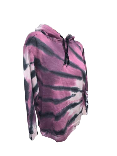 Victoria's Secret Pink Everyday Campus Pullover Sweatshirt Hoodie Color Tie Dye Size Medium New2